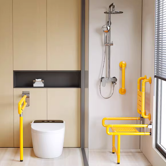 适老化马桶扶手架 坐便器助力架